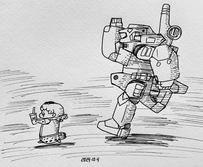 サーバルちゃんとパワード・スーツ 