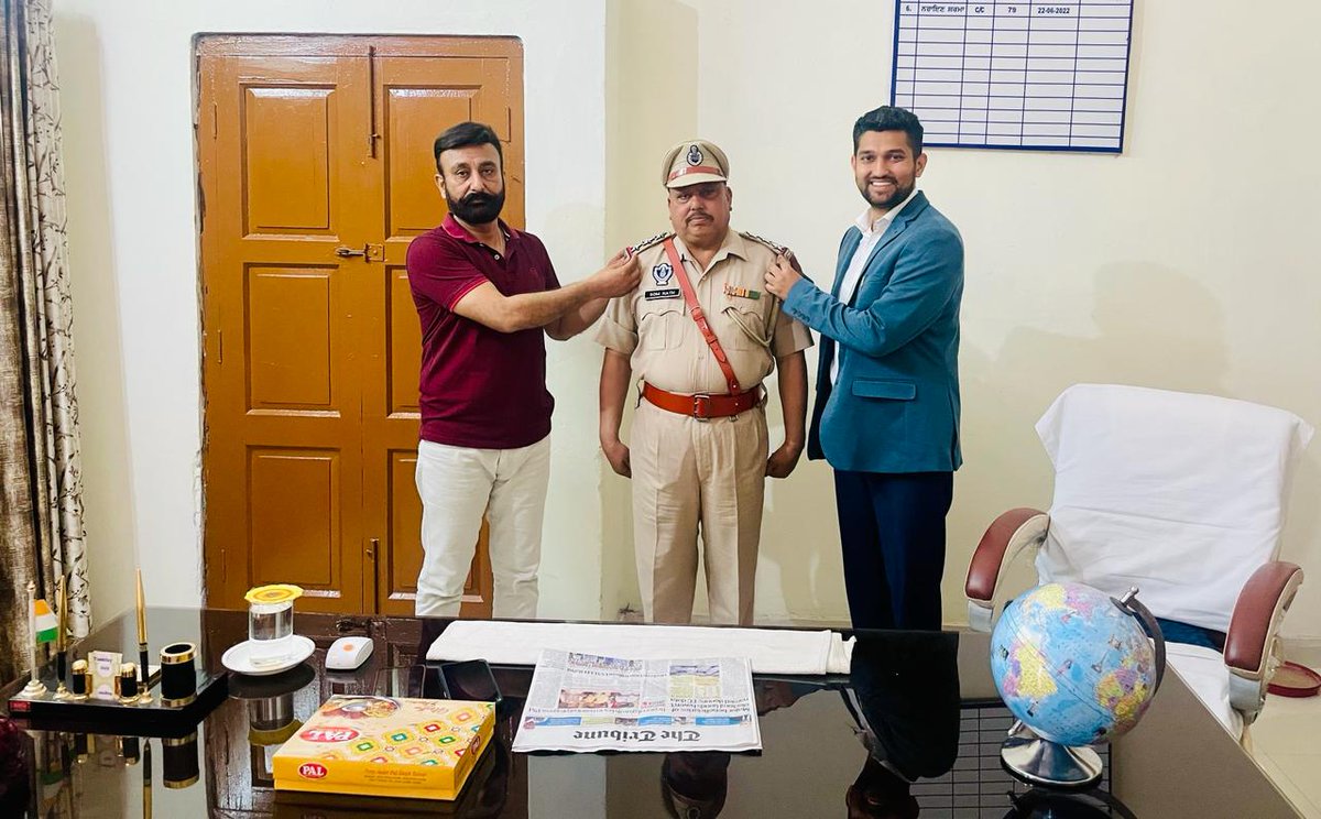 Somnath Seehmar Punjab (@seemarsomnath) on Twitter photo SP Sahib is awarded the star of Tarki Wajab Karak Inspector for doing his duty with good performance and hard work SP Sahib is awarded the star of Tarki Wajab Karak Inspector for doing his duty with good performance and hard work