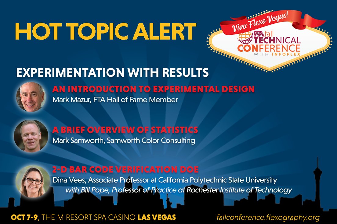 Hot Topic Alert - EXPERIMENTATION WITH RESULT. Another fantastic session at the Fall Technical Conference. Find out more at fallconference.flexography.org/conference/exp…

#flexography #packaging #FTC2024