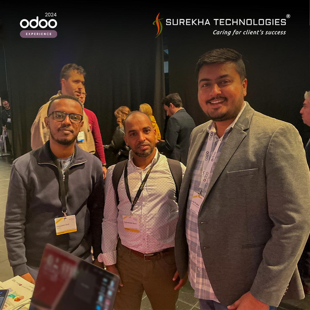 surekhatech's tweet image. What an amazing time at Odoo Experience 2024! 🎉 Huge thanks to all who made it memorable. Excited to bring these insights into our digital transformation journey with Odoo! 🚀

#surekhatech #odooexperience2024 #techevent