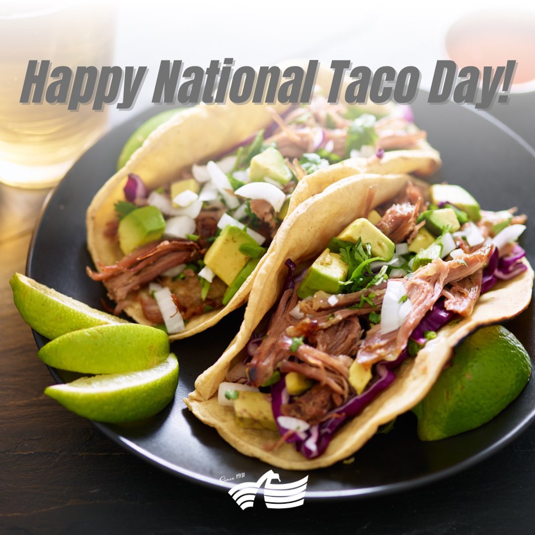Happy National Taco Day! What’s your favorite kind of taco?🌮😋