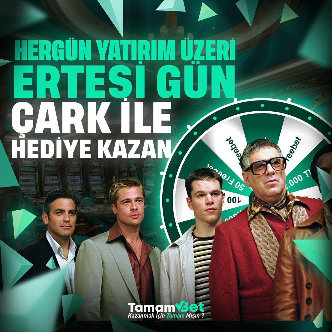 🎉 Tamambet Hediye Çarkı 🎰

💰 Bugün yatır yarın Hediye Çarkından ödülünü al 🌟

💰 10.000 TL'ye varan Çark ödülü kazanma fırsatını kaçırma!

Tamambet Giriş: cutt.ly/TamambetX