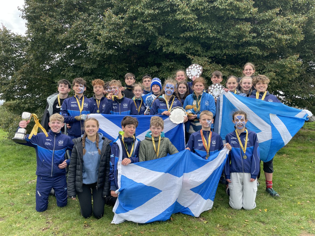 Scottish Juniors run hard to make sure the Junior Inter Regional Championships trophy comes back to Scotland scottish-orienteering.org/news/junior-in…