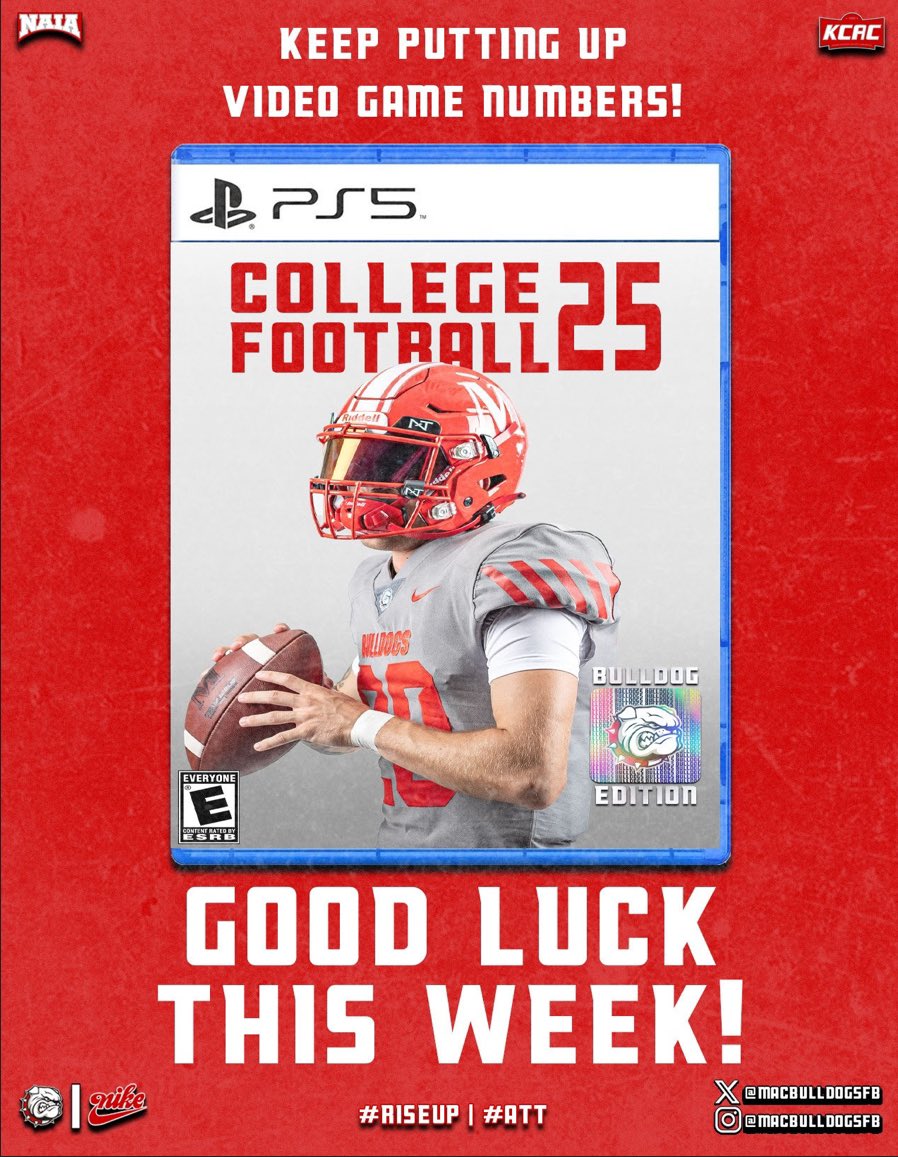 Appreciate the graphic from <a href="/MACBulldogsFB/">McPherson Football</a> <a href="/CoachLeppke/">Mitch Leppke</a> <a href="/CoachJenk1/">Chris Jenkins</a> 🤞🏾