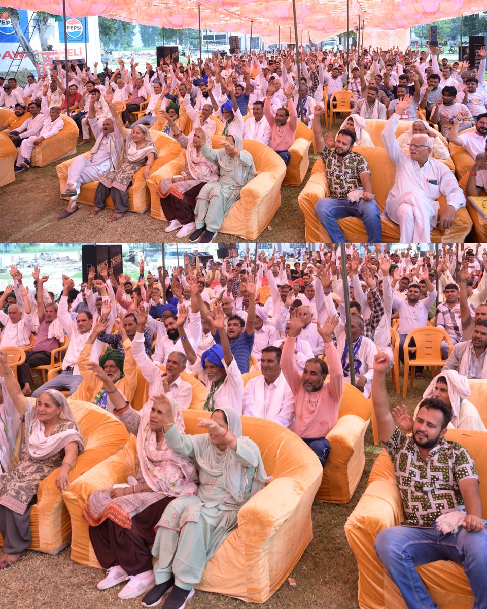 हरियाणा स्टेट असेंबली चुनाव दौरान आज जुलाना विधानसभा में बूथ कार्यकर्ताओं की बैठक में भाग लेकर के संबोधित किया तथा उन्हें अपनी जिम्मेदारी एवम अधिकारों से अवगत कराया। इस समय मेरे साथ हिमाचल प्रदेश प्रभारी श्री विनय शर्मा जी और टीम साथ थी।
#कर्जमुक्तभारत