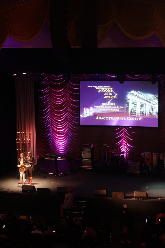 On Monday, we had the pleasure of attending the 39th Annual Mayor's Arts Awards, where the Anacostia Arts Center was nominee for the Award for Excellence in the Creative Industries. We look forward to another year of collaboration, creativity, and joy!