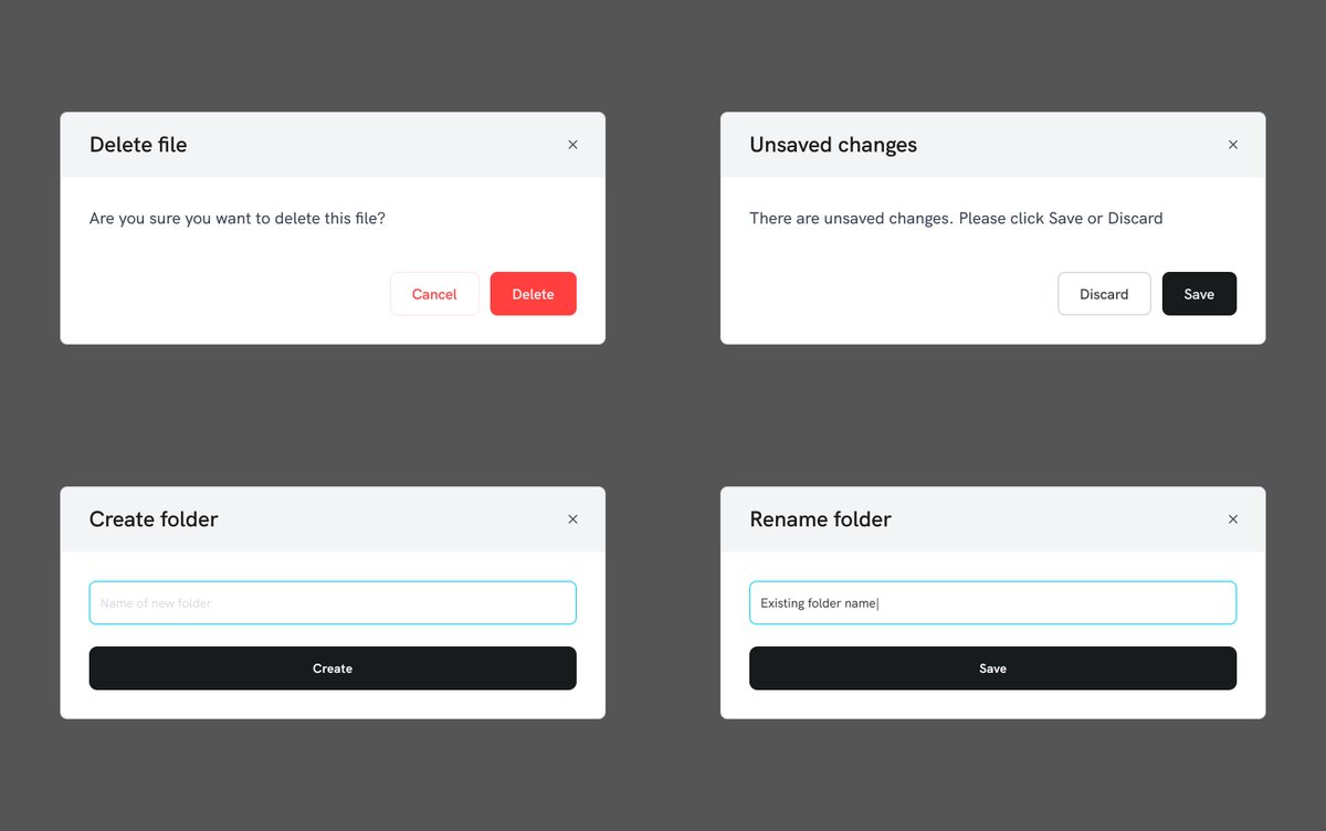 iamfaithkenny's tweet image. New, fresh modals for the #OpenDataEditor #UX #UI