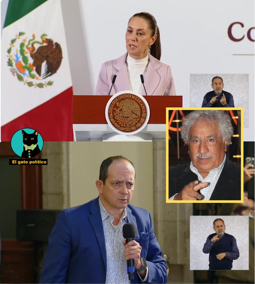 elgatopolitico_'s tweet photo. 🔴🔴¡Tómala!
Tremenda respuesta de la presidenta Claudia Sheinbaum al cavernícola de Rafael Inclán, por comentarios misóginos de que ahora una "ama de casa" va a gobernar el país:

"Andrés Manuel López Obrador está en Palenque y ahí está desempeñando su nuevo periodo de reflexión y escritura y la presidenta de México se llama Claudia Sheinbaum Pardo [...] Lo que se me hace más lamentable es que se utilice la palabra ama de casa como algo peyorativo, ¡No! Yo soy presidenta, abuela, mamá y ama de casa y con orgullo. Todas las amas de casa, las mujeres, esposas, que se dedican al hogar merecen absolutamente todo nuestro reconocimiento", dijo. 
#Mañanera #ConferenciaPresidenta