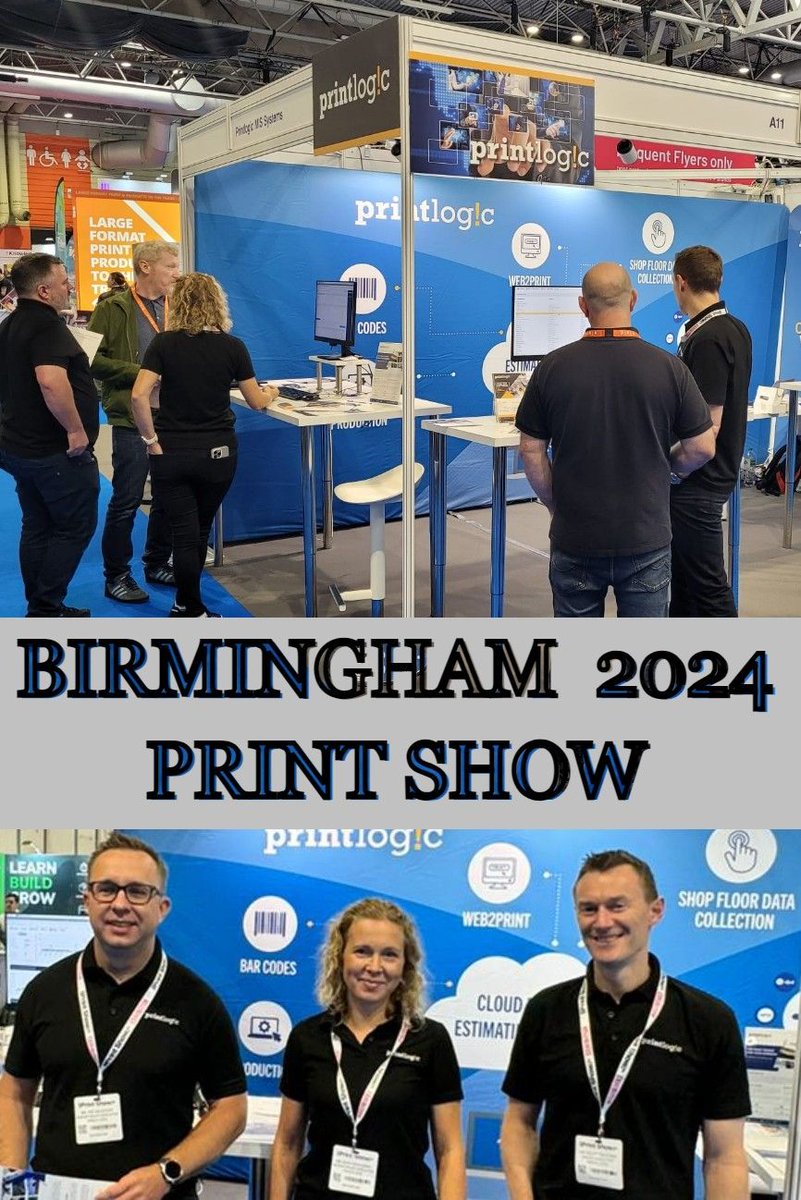 PRINTLOGICMIS's tweet photo. 🖨️ Thanks to everyone who stopped by our stand at The Print Show! We've been blown away by the response since the show. It's been great connecting with so many of you. Let's keep the conversation going! 📢 #Birmingham2024 #PrintShow #PRINTLOGIC 💻 https://t.co/v5bOvnxWmt