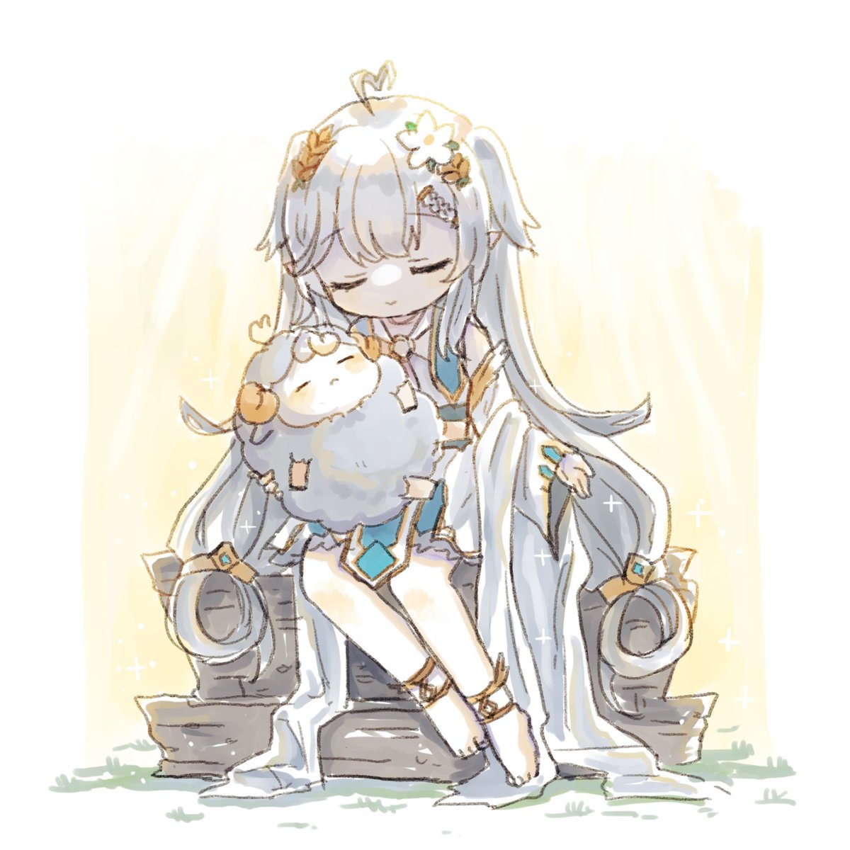 San_sami's tweet photo. 카톡 커미션 니나님 그렸습니당
칠하다보니 너무 재밌어서 그만 ✨ https://t.co/BQwdJGWmtL
