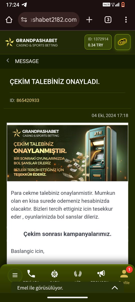 #Grandpashabet çekimim geldi çok hızlı teşekkürler