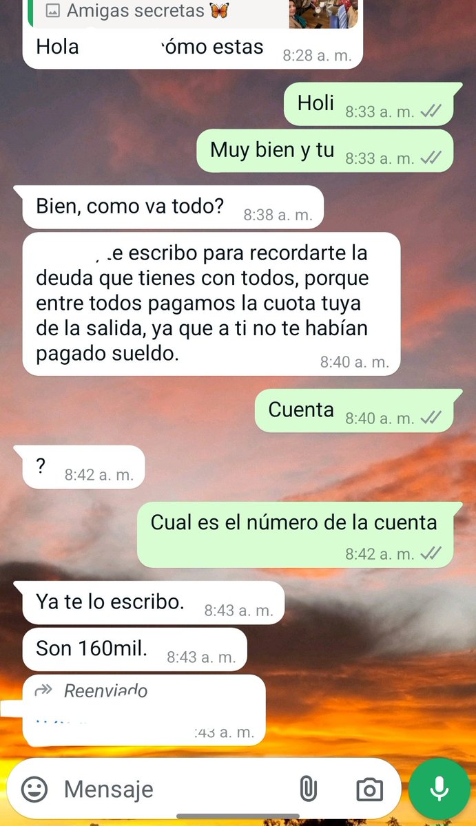 nosoytierna's tweet photo. Imagínense el ambiente laboral de mi ex trabajo en el cual me cobraron la despedida que me hicieron:

(Ese día, además, me robaron el celular) https://t.co/Vlh7esQTPn