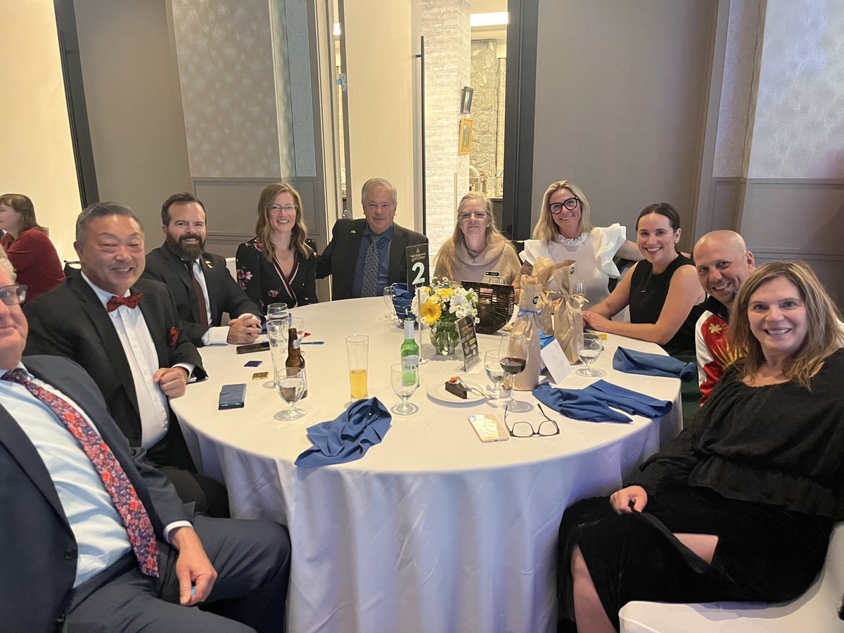 If you have been touched in your life with Cancer, then you know how important this journey is. <a href="/TourdeRock/">Tour de Rock</a> Gala Dinner and fundraiser. 🤍🚴