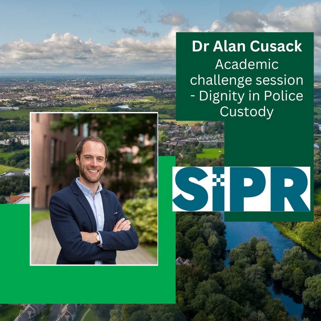 Dr <a href="/AlanJCusack/">Dr Alan Cusack</a> recently contributed to Scottish Institute for Policing Research's “Academic Challenge Session” on Dignity in Policy Custody. Dr. Cusack discussed the heterogeneity of detained populations &amp; the need for police to recognise the various needs &amp; concerns of suspects