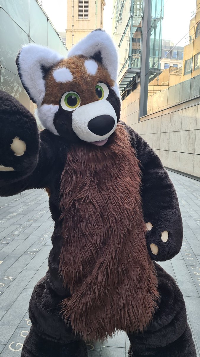 STOP! Have you had your daily cuddle today? 🚨🚨

#fursuit
#plushsuit