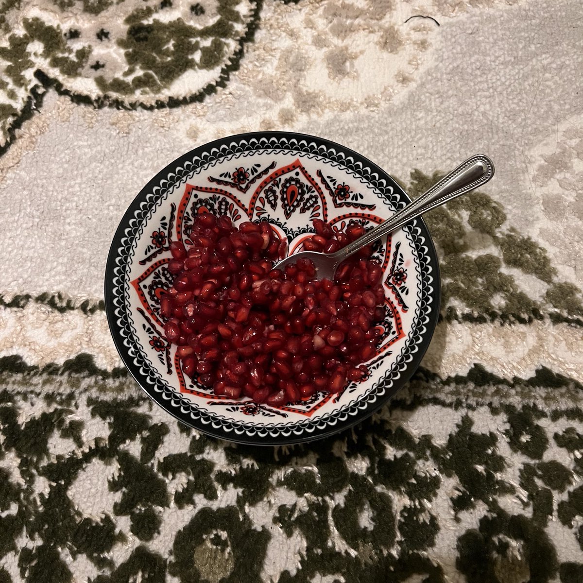 it’s finally pomegranate season