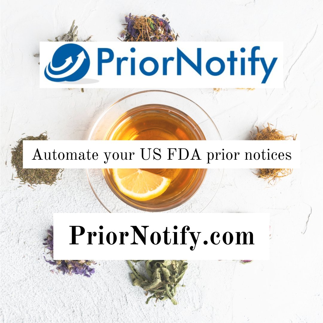 RudiGourmand's tweet photo. Sending food and beverages to customers in the US?
Use PriorNotify to automate US FDA prior notices!
#priornotify #priornotice #import #exports https://t.co/6npcDbtk2V
