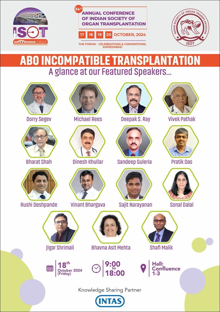 vivek kute (@drvivekkute) on Twitter photo #ISOT2024
Learn on Expanding donor pool with ABOIKT in <a href="/IndiaSoTx/">Indian society Organ Transplantation</a> <a href="/ISOT24ahmedabad/">ISOT2024 AHMEDABAD</a> <a href="/balwani__manish/">Manish Balwani</a> <a href="/sharmaakhilesh/">Akhilesh sharma</a> <a href="/foreseesaurabh/">Saurabh kapil</a> <a href="/DrDSRay/">Dr Deepak S Ray</a> <a href="/VinBhargava/">Vinant bhargava</a> <a href="/DrJigarShrimal1/">Dr Jigar Shrimali</a> #ISOT2024
Learn on Expanding donor pool with ABOIKT in <a href="/IndiaSoTx/">Indian society Organ Transplantation</a> <a href="/ISOT24ahmedabad/">ISOT2024 AHMEDABAD</a> <a href="/balwani__manish/">Manish Balwani</a> <a href="/sharmaakhilesh/">Akhilesh sharma</a> <a href="/foreseesaurabh/">Saurabh kapil</a> <a href="/DrDSRay/">Dr Deepak S Ray</a> <a href="/VinBhargava/">Vinant bhargava</a> <a href="/DrJigarShrimal1/">Dr Jigar Shrimali</a>