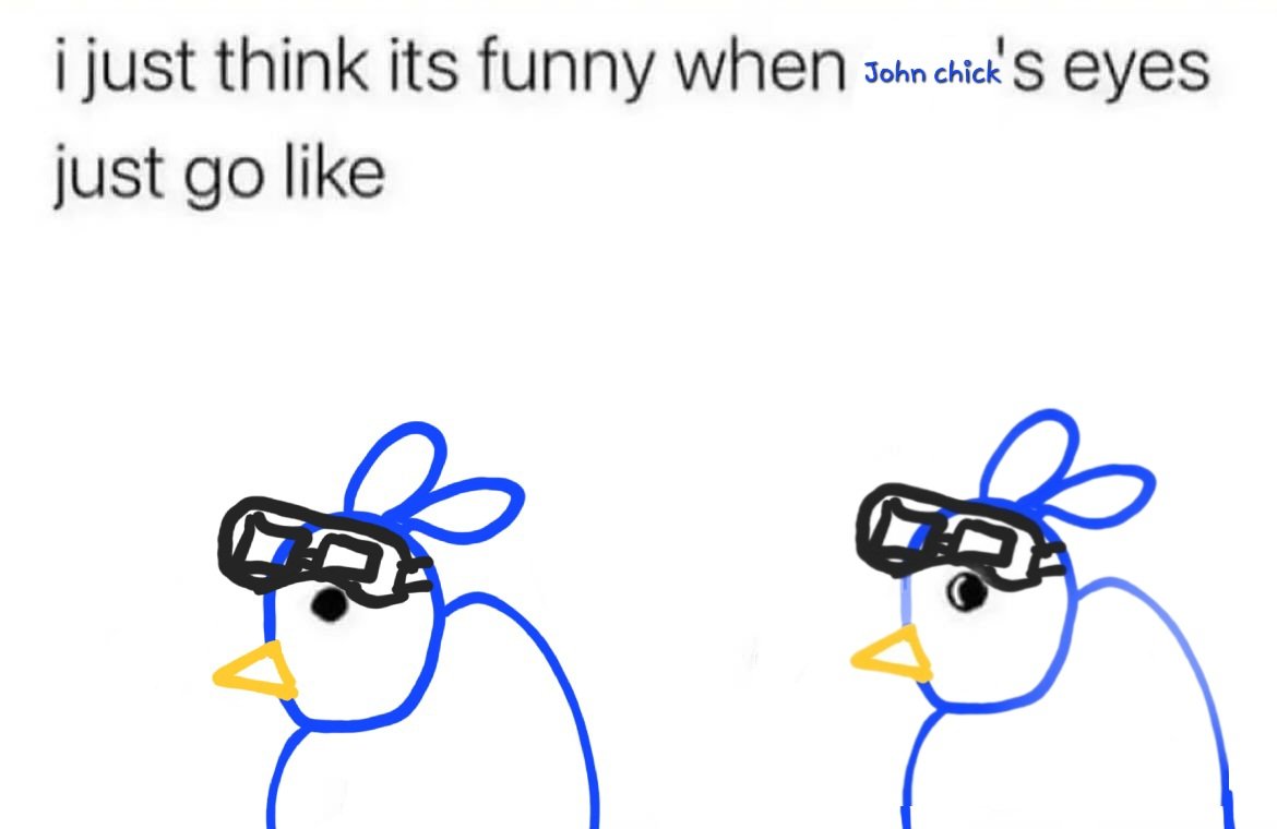 InklingBoyInked's tweet image. this is what John Chick does when he hears a loud noise 🤣🐤💙🦑
I love him 🐤💙🐤💙🐤💙