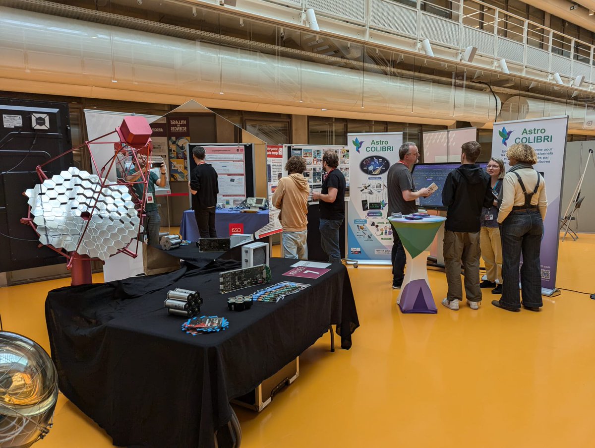 Astro-COLIBRI (@astrocolibri) on Twitter photo 🚀 Nous sommes à la “Fête de la Science” @ENS_ParisSaclay / <a href="/UnivParisSaclay/">Université Paris-Saclay</a>! Venez découvrir l’astrophysique des phénomènes transitoires et multi-messagers avec l’équipe <a href="/astrocolibri/">Astro-COLIBRI</a>, <a href="/hesstelescopes/">hesstelescopes</a> et <a href="/ctao_universe/">CTAO</a> de <a href="/CEAIrfu/">CEA Irfu</a> / <a href="/CEA_Officiel/">CEA</a> 🌌🔭. #FDS2024 🚀 Nous sommes à la “Fête de la Science” @ENS_ParisSaclay / <a href="/UnivParisSaclay/">Université Paris-Saclay</a>! Venez découvrir l’astrophysique des phénomènes transitoires et multi-messagers avec l’équipe <a href="/astrocolibri/">Astro-COLIBRI</a>, <a href="/hesstelescopes/">hesstelescopes</a> et <a href="/ctao_universe/">CTAO</a> de <a href="/CEAIrfu/">CEA Irfu</a> / <a href="/CEA_Officiel/">CEA</a> 🌌🔭. #FDS2024