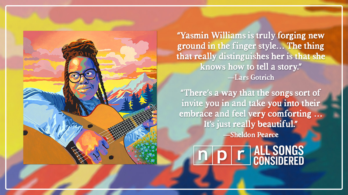 Nonesuch Records (@nonesuchrecords) on Twitter photo Thanks to NPR Music's Lars Gotrich (<a href="/totalvibration/">Lars Gotrich π·π</a>) and Sheldon Pearce for featuring Yasmin Williams (<a href="/guitar_yaz/">Yasmin Williams</a>)'s new album, 'Acadia,' on All Songs Considered's "The best albums out Oct. 4" and for the kind words. npr.org/2024/10/04/120β¦ Thanks to NPR Music's Lars Gotrich (<a href="/totalvibration/">Lars Gotrich π·π</a>) and Sheldon Pearce for featuring Yasmin Williams (<a href="/guitar_yaz/">Yasmin Williams</a>)'s new album, 'Acadia,' on All Songs Considered's "The best albums out Oct. 4" and for the kind words. npr.org/2024/10/04/120β¦