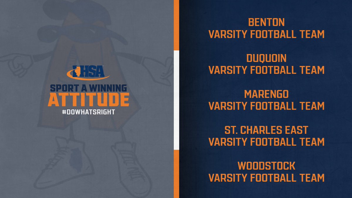 IHSAddATude's tweet image. 🚨 Sport A Winning Attitude Alert 🚨 These teams, players, and coaches were recognized by @IHSAOfficials for displaying great #sportsmanship at recent soccer and football contests. No matter what the final score says, it’s always a win when you #DoWhatsRight!