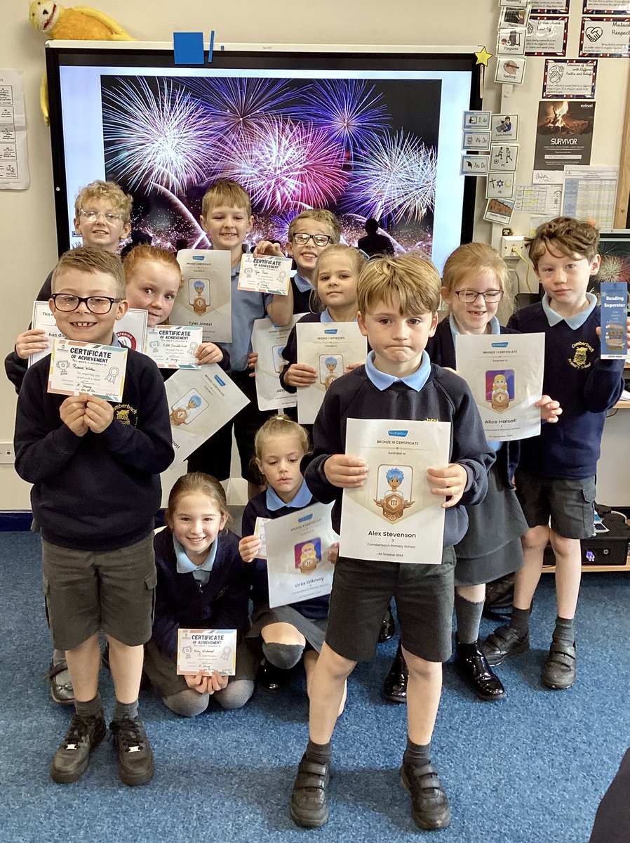 Here’s this week’s superstars all fresh faced from our residential! What a brilliant way to end the week. #veryproud
@ComberbachMrsY