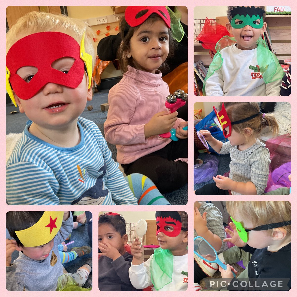 BSPDNursery's tweet image. Toddlers @BSPDNursery participated in a superhero themed singing and story session today. #superheroes #singingtime #learningtogether #makingconnections #Fridayfun.