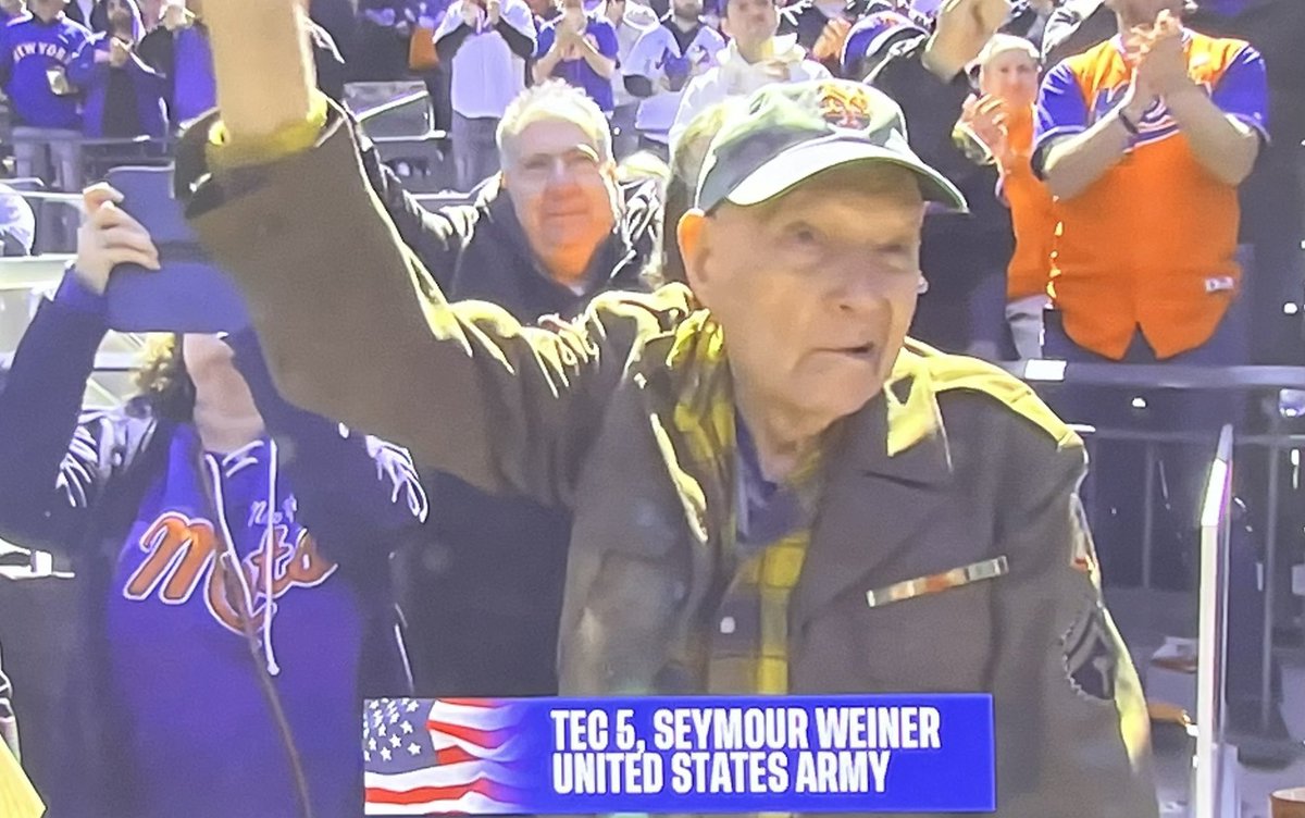 Hey <a href="/Mets/">New York Mets</a>, <a href="/StevenACohen2/">Steven Cohen</a> this man NEEDS to throw out the 1st pitch on Tuesday!!!!!