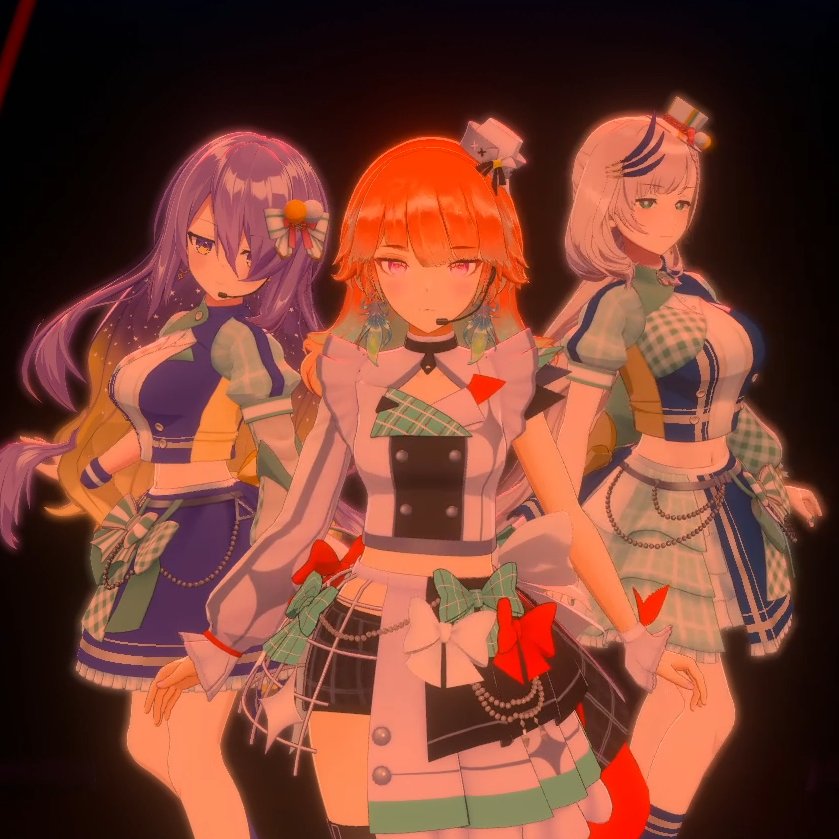 takanashikiara's tweet photo. GUEST ANNOUNCEMENT #4&5
Moona Hoshinova🔮 & Pavolia Reine🦚

More powerful vocals for a powerful unit... what will we sing hmmm?