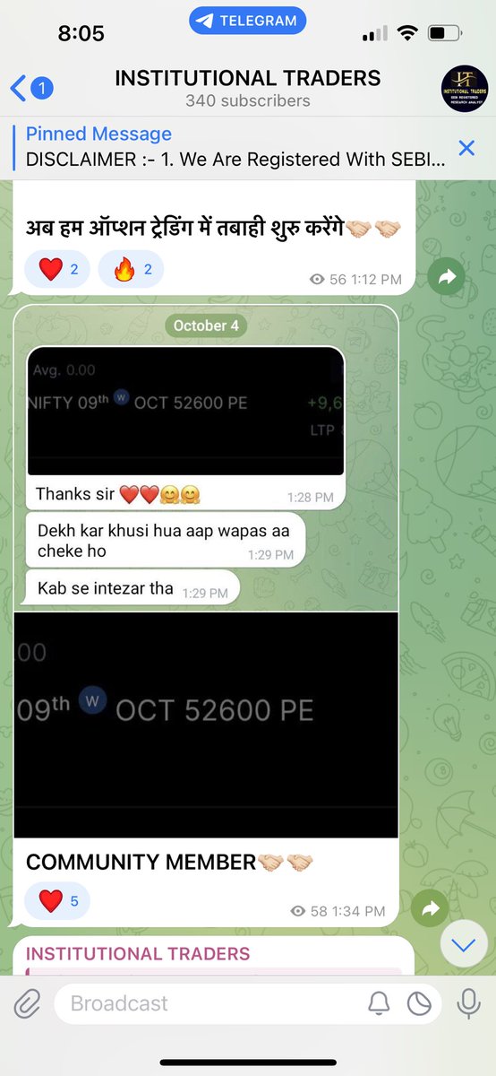 institutional09's tweet photo. More than 750 points in Bank Nifty ✅✅❤️❤️✅🎉✅🤑🤑🎉🎉😍😍

https://t.co/5uqcoaIvJq
Join for FREEEEEE ✅✅🤑🤑😎😎🙏🏻🙏🏻

#KLOSETxออมกรณ์นภัส #notebook0616 #PoojaHegde #RutoMustGo #BankNiftyOptions 
#sharemarket
#Stock https://t.co/Xe87bDCpgD