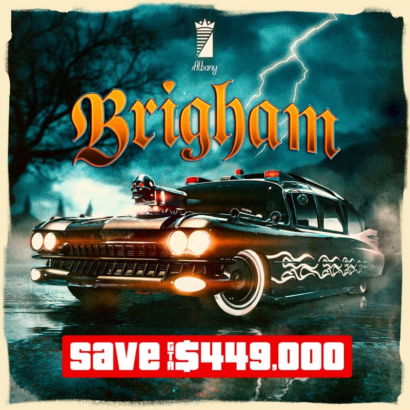 RockstarGames's tweet photo. Halloween lands in Los Santos. Take part in any two arena war modes to receive a new special Goat Mask.

Plus, the claustrophobic chaos of Condemned returns with 2X GTA$ and RP, there’s a ghastly gallery of discounted vehicles including 30% off the Albany Brigham, and more.
