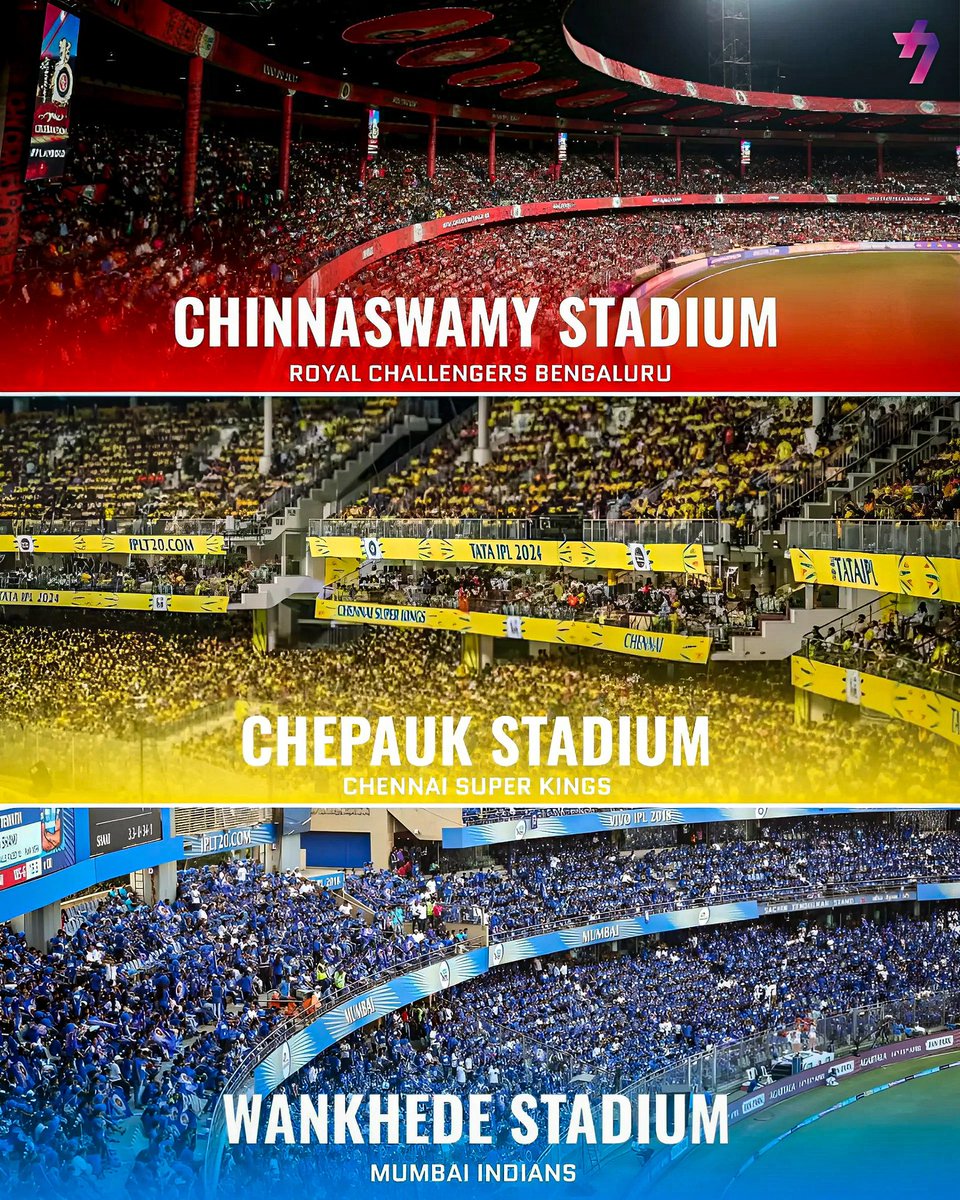 RcbianOfficial's tweet photo. Comment your fav stadium 🏟️👇 https://t.co/FchY97Vn5A