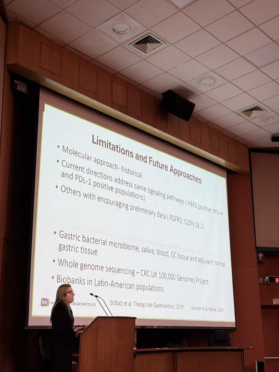 Javier Cervantes-Bojalil (@javiercboj) on Twitter photo We begin our International Symposium on Gastroesophageal Cancer "Deciphering Treatment" with our first speaker: professor Cecilia Monge from <a href="/theNCI/">National Cancer Institute</a> talks about the present and future of molecular classification in gastric cancer. We begin our International Symposium on Gastroesophageal Cancer "Deciphering Treatment" with our first speaker: professor Cecilia Monge from <a href="/theNCI/">National Cancer Institute</a> talks about the present and future of molecular classification in gastric cancer.