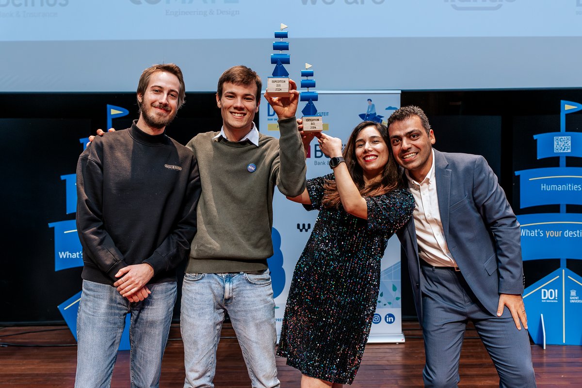 Last night, we awarded the last <a href="/ugent/">UGent</a> Expedion DO! student and researcher prizes. A big congrats to ClubCubby and ASSURE, both receiving a starting capital of € 5.000. Please follow us <a href="/_gentrepreneur_/">Gentrepreneur</a>  for more exciting entrepreneurial adventures to come!