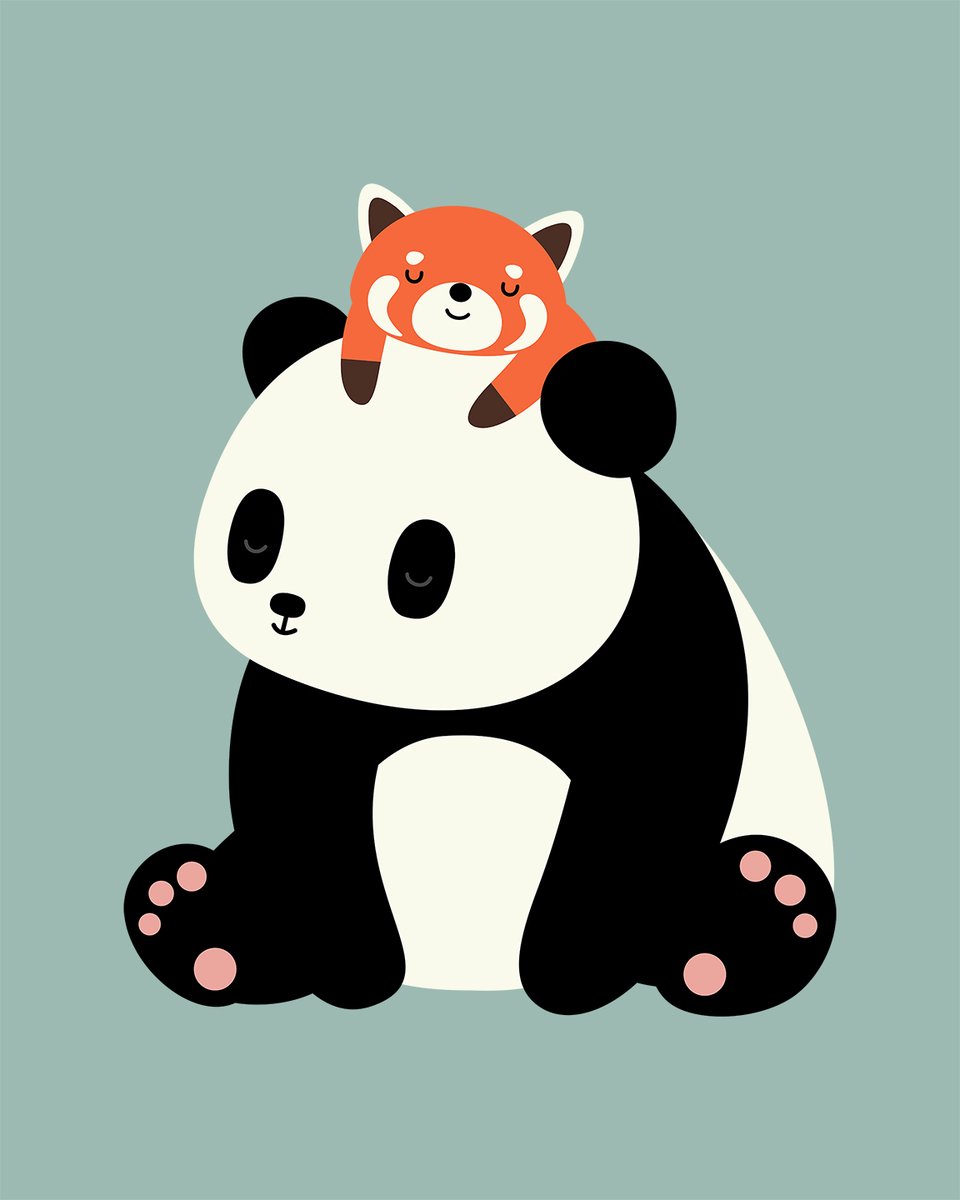 Dear Friend - Sometimes having fun with your best friend is all the therapy you need : )
society6.com/art/dear-frien…