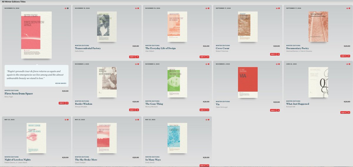 New Material Books tweet media