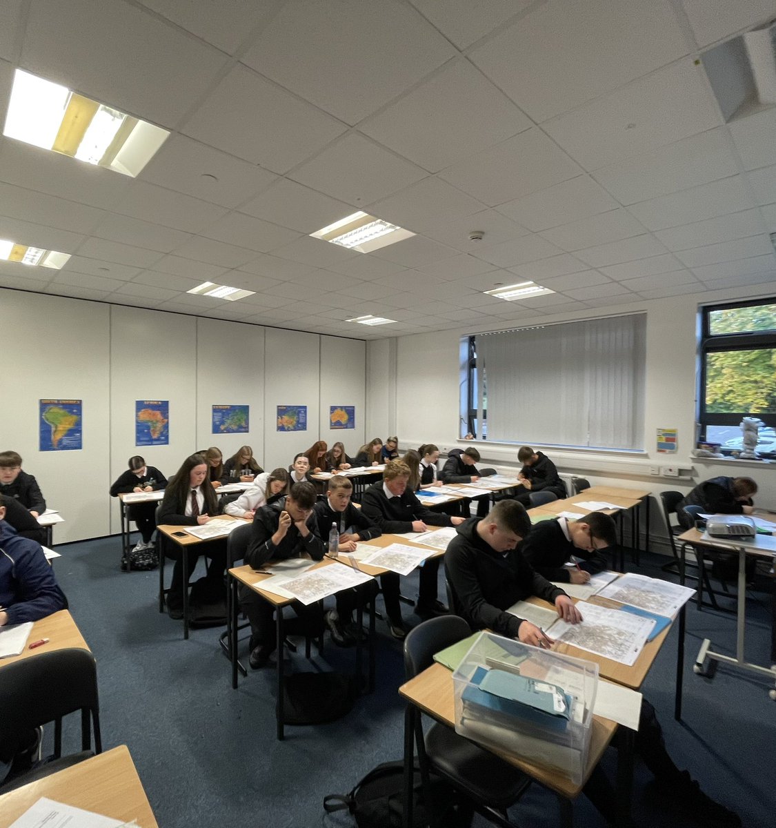Excellent engagement from National Geography this morning. Working hard to develop their map skills 🗺️ 👏 <a href="/LesmahagowHigh/">Lesmahagow High School</a>