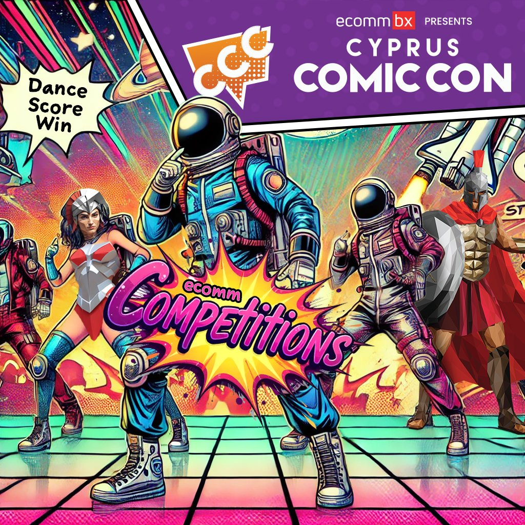 ecommbx's tweet photo. 🕺💃 Just Dance Showdown! 💥

Join the Just Dance challenge at our ECOMMBX booth at Comic-Con Cyprus and battle it out for some epic prizes!

#ecommbx #ecommverse #jointherebellion #comiccon2024

T&amp;C: https://t.co/1uqvnk5kVI https://t.co/nE9ayQfb6A