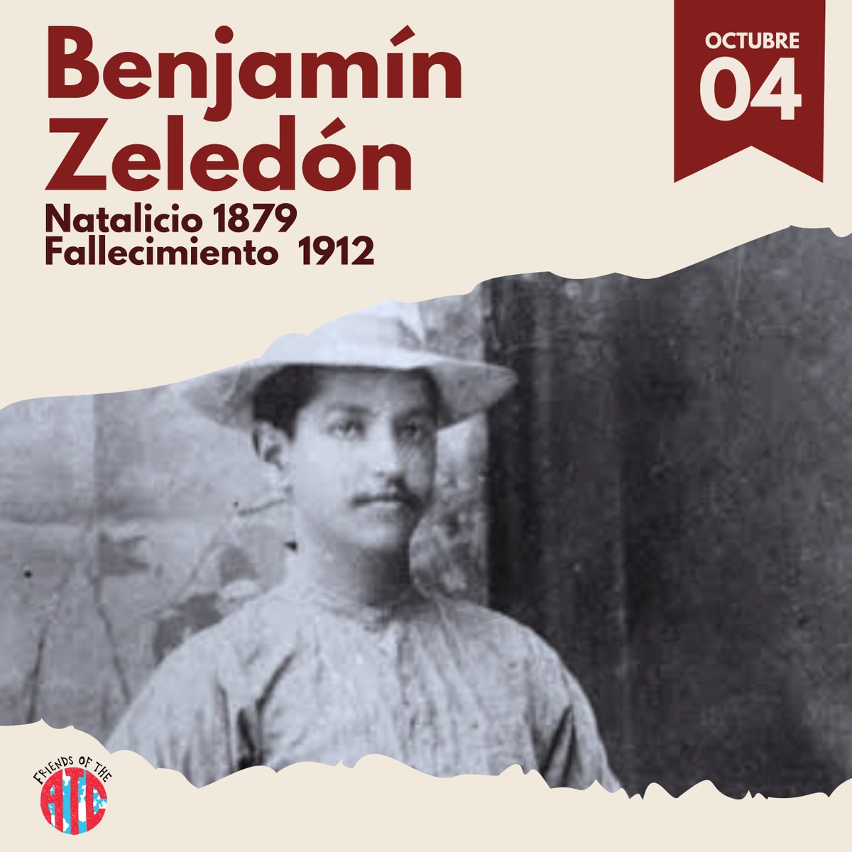 4 octubre | Aniversario del General Benjamín Zeledón, heroe nacional de #Nicaragua. Originario de la Concordia, Jinotega, cayó en el Coyotepe, Masaya en combate contra la ocupación norteamericana. Su legado inspiró a Sandino en sus luchas por la soberanía nacional.