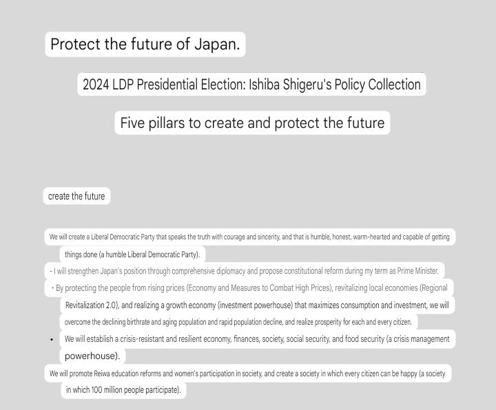 Soheil_SBabaei's tweet image. His vision resonates with those of various #crypto industry groups that wish for more incorporation of NFTs and #DecentralizedAutonomousOrganizations in augmenting rural economies to promote sustainability and innovation.

#Japan #PrimeMinister #ShigeruIshiba #NFTs #NFT