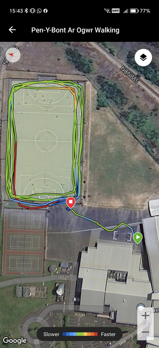 Enjoyed a morning walk with our year 9s! #motivated #wellbeing #Maesteg #onemile <a href="/MaestegSchool/">Maesteg School</a>