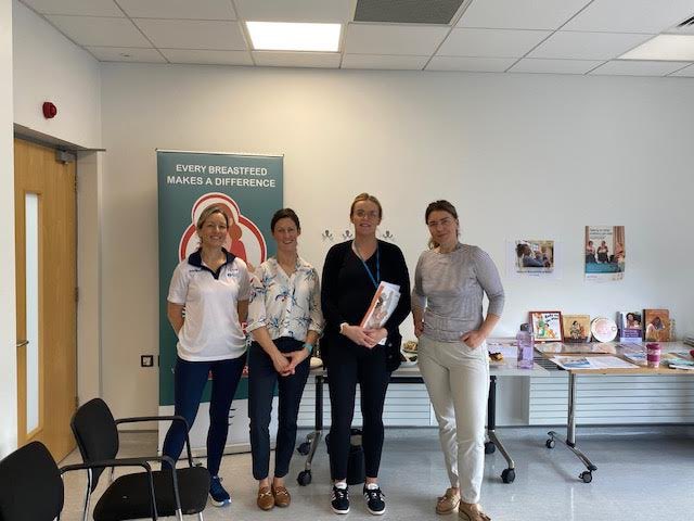 HSE/SECH (now part of HSE Dublin and South East) (@southeastch) on Twitter photo Marking #NationalBreastfeedingWeek, coffee morning held in <a href="/HSELive/">HSE Ireland</a> Carrick on Suir Primary Care Centre, Co Tipperary
Chatting to Breastfeeding support group were (l to r) Caroline O’Reilly (Physio), Laura Carey (PHN IBCLC) Kerry Dunphy (Physio) and Marie Meagher (PHN IBCLC) Marking #NationalBreastfeedingWeek, coffee morning held in <a href="/HSELive/">HSE Ireland</a> Carrick on Suir Primary Care Centre, Co Tipperary
Chatting to Breastfeeding support group were (l to r) Caroline O’Reilly (Physio), Laura Carey (PHN IBCLC) Kerry Dunphy (Physio) and Marie Meagher (PHN IBCLC)