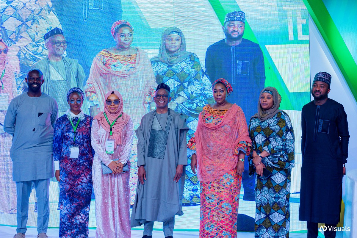 ArewaTechFest's tweet image. The #Tech4Good panel was a standout session, with enlightening discussions on how social enterprises can drive positive change across Nigeria. 
Panelists: 
@AishaSalis
@deeny05
@SuperSanusi 
#JamilaMohammed
Moderator: @minibaby

#TechForGood #Innovation #ArewaTech