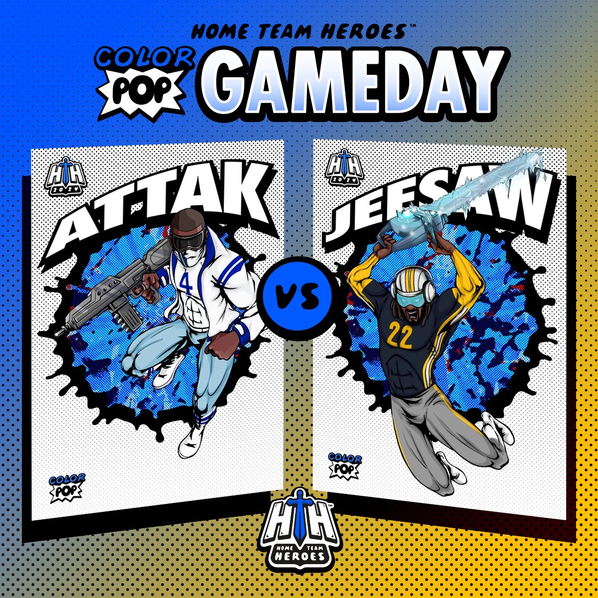 Dallas travels to Pittsburgh this weekend for a Sunday evening clash!    

Which Color Pop will score more during the contest?