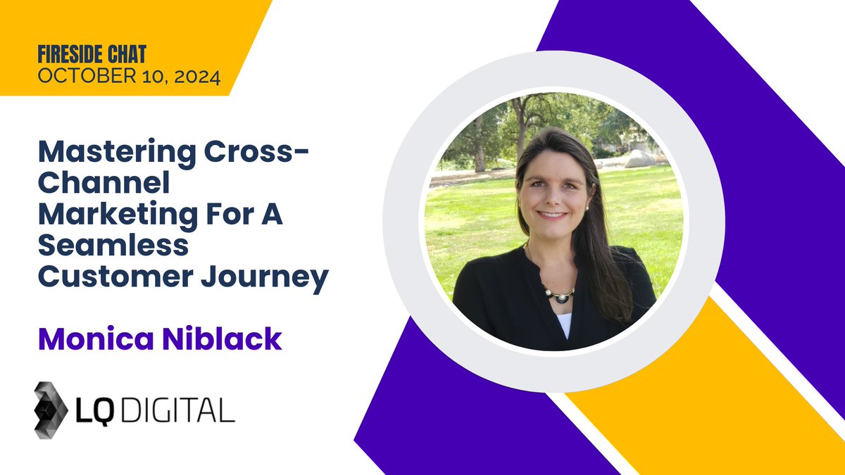 Your brand needs a seamless omnichannel strategy. Join us with <a href="/lq_digital/">LQ Digital</a>'s Monica Niblack to master ROI, data-driven growth &amp; smarter customer acquisition. 

RSVP now! everflow.io/chats/masterin…

#Marketing #FiresideChat