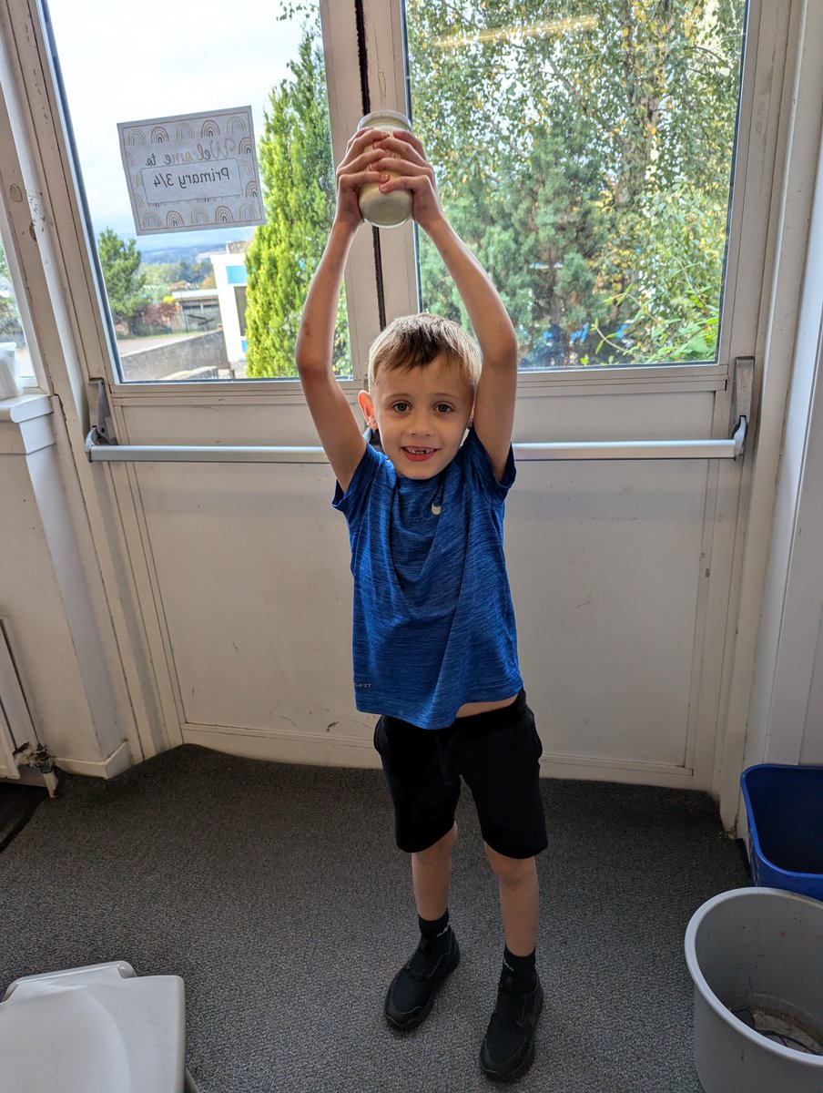 Primary 3/4 used STEM skills to shake some butter. They were able to demonstrate an awareness that butter is made from dairy products and needs some fat. Would you know how to make butter?