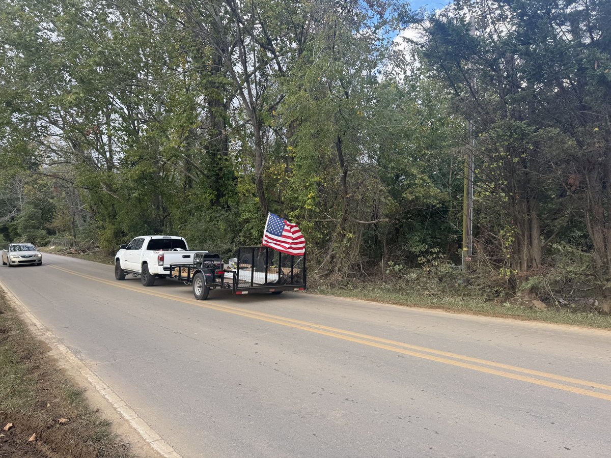 LanceBlockerWx's tweet photo. I’ve spent the last three days in Swannanoa, NC. The devastation is beyond anything I have ever seen and it’s not even close. Neighborhoods are completely wiped out. Residents shared heartbreaking stories of hearing people scream for help as their homes literally floated down the river. There were people in the trees who could not be rescued. It is truly sad and horrific. 

I met a woman in her 70s who recently beat lung cancer. She lost everything in the flood and hasn’t even heard from her landlord to check if she’s alive. Now, she has to figure out how to restart her life. While talking with her, it became clear that her Faith will be her foundation. 

Amid the devastation, the best of humanity is shining through. I’ve seen police and fire crews from Nebraska, Maryland, and other states working to the point of exhaustion to help. I even spotted a Border Patrol truck from Texas and multiple U.S. Coast Guard helicopters conducting food drops.

It’s always important to focus on the good and the heroic actions during tragic events. The heroes are here. It can’t be understated how amazing our nation’s first responders are: They are simply the best of us. 

I also talked with several people who lost their homes and cars, but were spending their time delivering food on ATVs and helping those in need. It was very inspiring.

Many of you have asked what you can do to help. Right now, there’s not much more that can be done on the ground without getting in the way of the organized effort, but these people desperately need financial support. I’ve attached a few links below where you can donate directly to those who need it most if you are financially able to assist. If not, check with some local churches. Many have donation drives which are delivering food, clothes and supplies. 

https://t.co/hUht5FwRr8

https://t.co/eJ6eFaEpS9

https://t.co/pLCZevIzMv