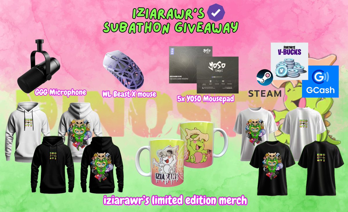 iziarawr's tweet photo. All of these will be included in our giveaways and prizes for tomorrow's subathon. See you on https://t.co/dIqGW9TuBq 
Oct 5, 2024 12pm PH time. https://t.co/UVfMmlv6IE