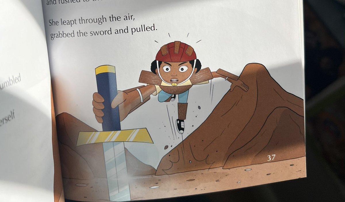 Jobeus3000's tweet photo. My latest book Swords and Bikes is out now!😆🙌🏾 🥳 

Join Michaela as she finds herself propelled into an alternate universe and on a race against time to save her friend Norris! 

Written by the amazing Joseph Coelho  illustrated by me and published by @CollinsPrimary https://t.co/BHDc1PBJVt